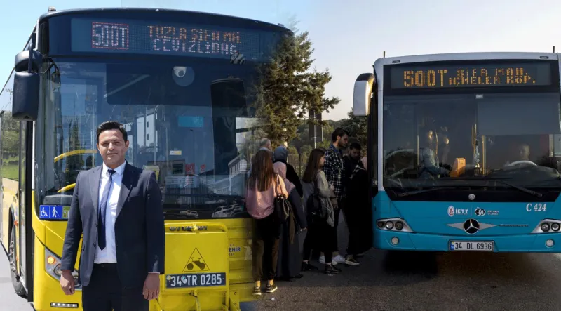 500T bugün çalışıyor mu? 500T özel halk otobüsü mü?