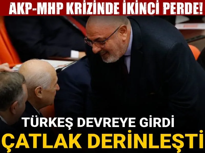 AKP-MHP İttifakında Kriz! Türkeş'ten Şok Hamle! Çatlak Büyüyor Mu?
