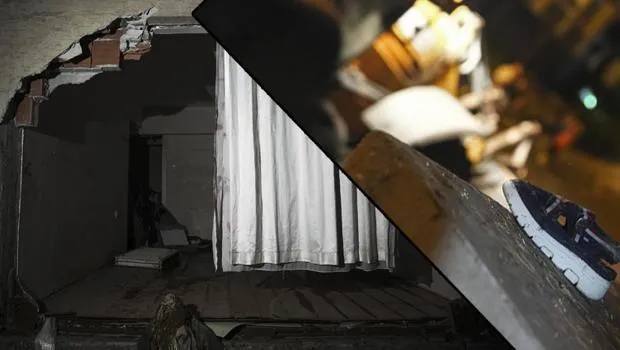 Ankara'da korku gecesi: Sağanak yağış vurdu evin oda duvarı yıkıldı! 'Bina o kadar suyun altında kaldı ki...'
