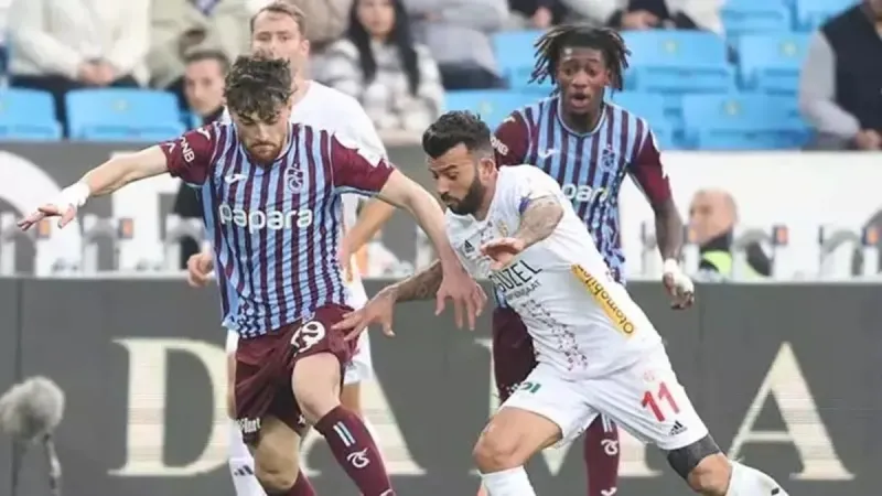 Antalyaspor-Trabzonspor maçı! İşte muhtemel 11'ler...