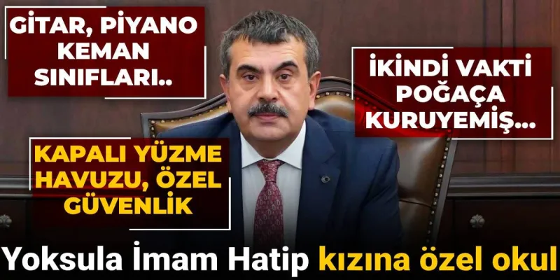 Bakan Tekin'in Kızı Nerede Okuyor? İmam Hatip Mi, Kolej Mi? Şok Gerçek!