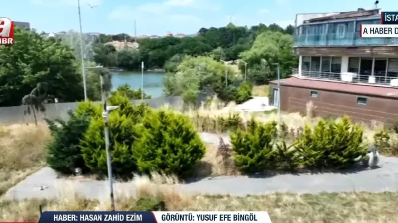 Bakırköy Botanik Parkı 14 aydır kapalı! A Haber drone kamerasından özel görüntüler