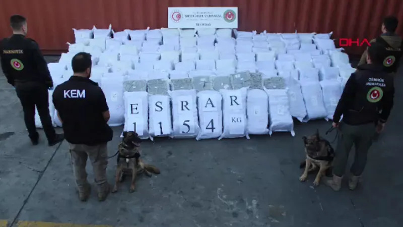 Tekirdağ ve Edirne'de Uyuşturucu Operasyonu! Rekor Değer Şaşırttı