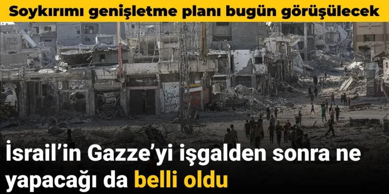 Gazze'de Ordu Devleti Mi? İsrail'in Korkunç Planı Ortaya Çıktı!