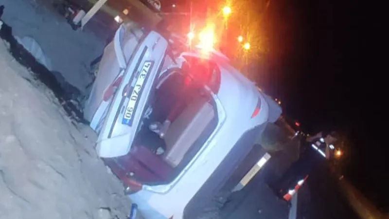 Nevşehir'de Feci Kaza! Otomobil Takla Attı: 5 Yaralı