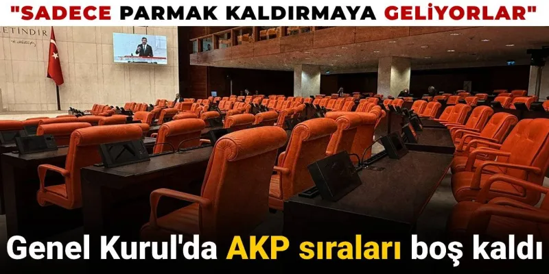 Mahmut Tanal AKP'li vekillere isyan etti: Sadece parmak kaldırmaya geliyorlar