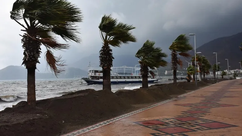 Meteoroloji uyardı: Marmara'ya kuvvetli rüzgar geliyor!