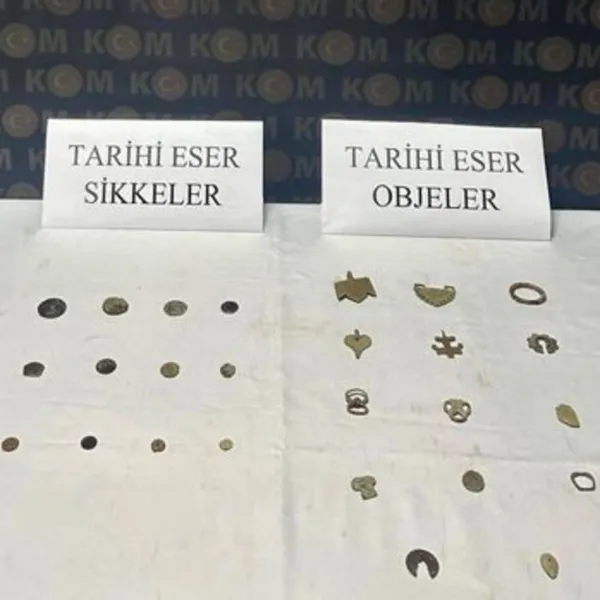 Karabük'te Tarihi Define Operasyonu! 12 Sikke Ele Geçirildi