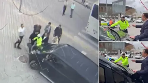 CHP'li Vekilin Şoförü Polisi Ezdi Mi? Şok Savunma!