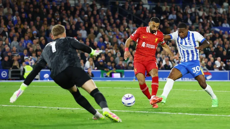 Premier Lig şampiyonu Liverpool, Brighton'a 3-2 yenildi