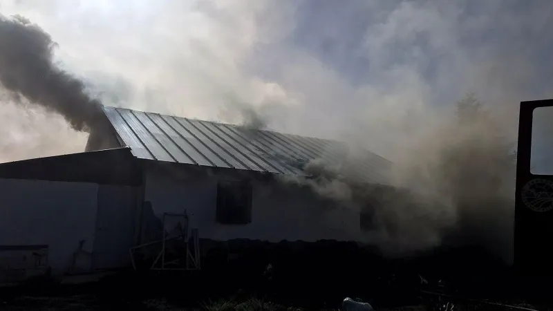 Sakarya'da yayla evinde yangın: 4 kişi ölümden döndü