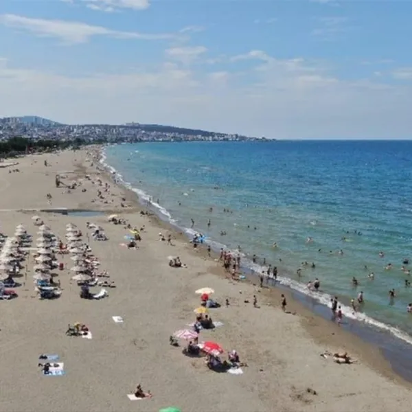 Samsun'da denize girme yasağı