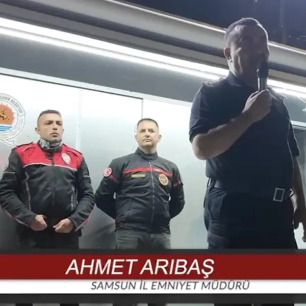 Samsun'da motosikletlilere kask uyarısı
