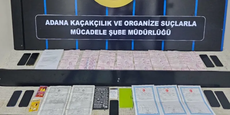 Adana'da Tefeci Operasyonu! Borç Tuzağına Şafak Baskını